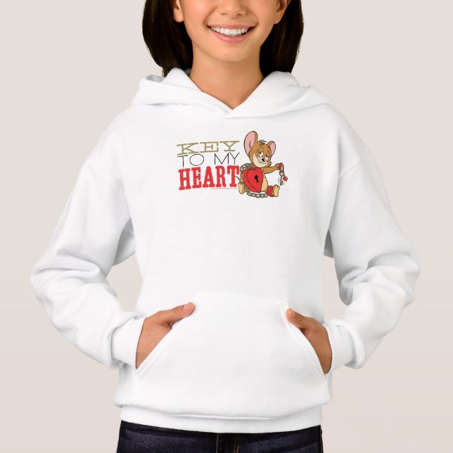 Jerry Mouse "Key To My Heart" Valentine (Front)