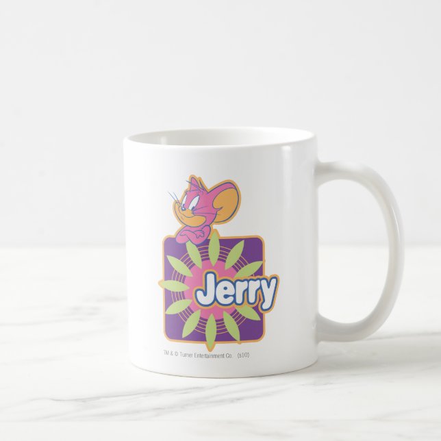 Jerry Neon Mouse Coffee Mug (Right)