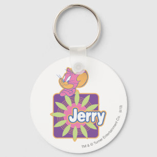 Jerry Neon Mouse Key Ring