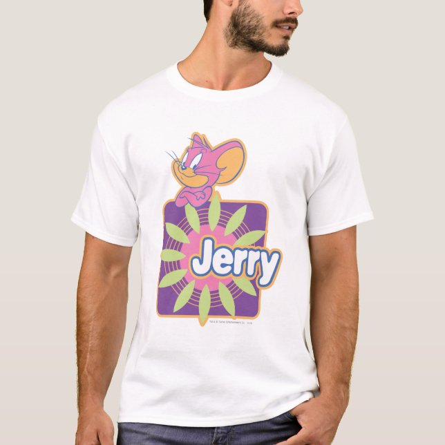 Jerry Neon Mouse T-Shirt (Front)
