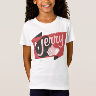 Jerry Red and Black Logo T-Shirt