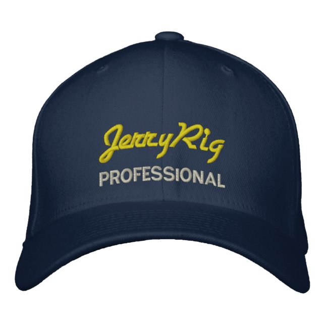 Jerry Rig Professional Embroidered Hat (Front)