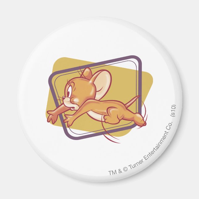 Jerry Running Scared Magnet (Front)