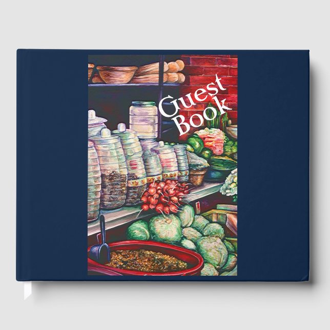 Jerry’s Jelly Jars Guest Book (Front)