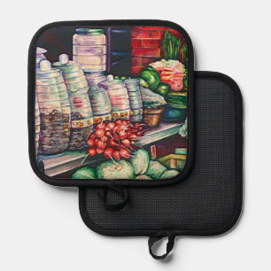 Jerry’s Jelly Jars Pot Holder