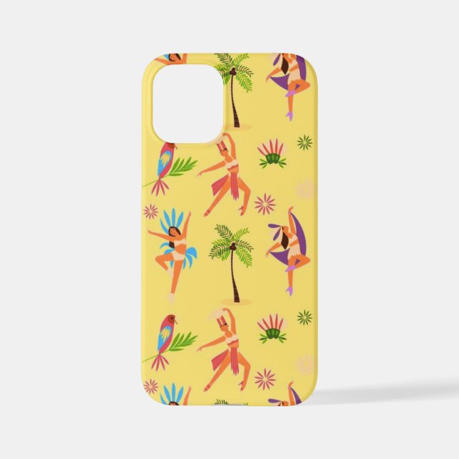 Jerry’s Traditional Aloha Hula Girls In Hawaii  iPhone Case (Back)
