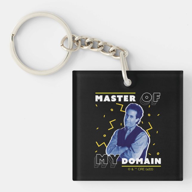 Jerry Seinfeld | Master of My Domain Key Ring (Front)