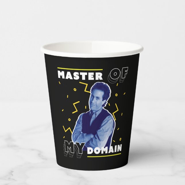 Jerry Seinfeld | Master of My Domain Paper Cups (Left)