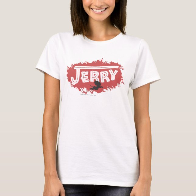 Jerry Silhouette Logo T-Shirt (Front)