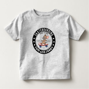 Jerry Skateboarding - Ready To Ride Toddler T-Shirt