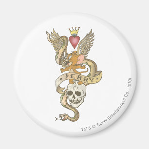 Jerry Twisted Tattoo 2 Magnet