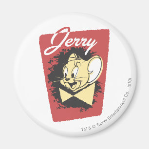 Jerry Yellow Botiw Logo Magnet