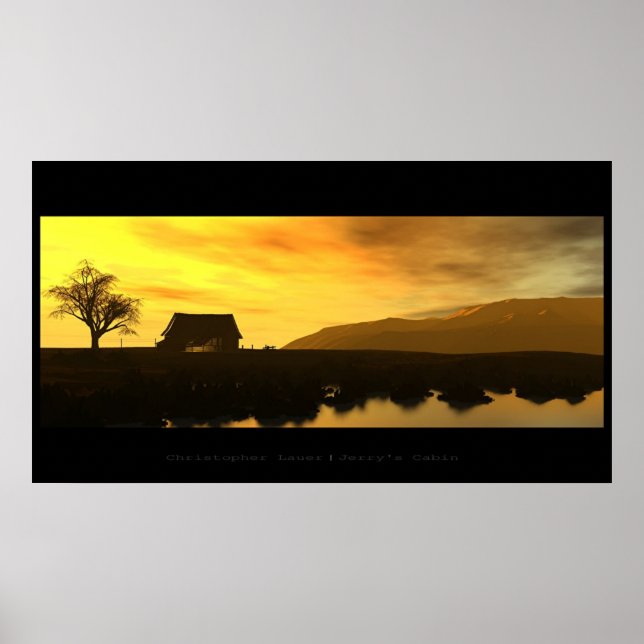 Jerry's Cabin Poster (Front)