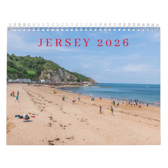 Jersey 2026 calendar (Cover)