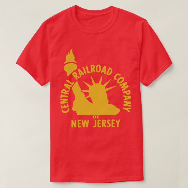 Jersey Central Railroad 1 T-Shirt (Design Front)