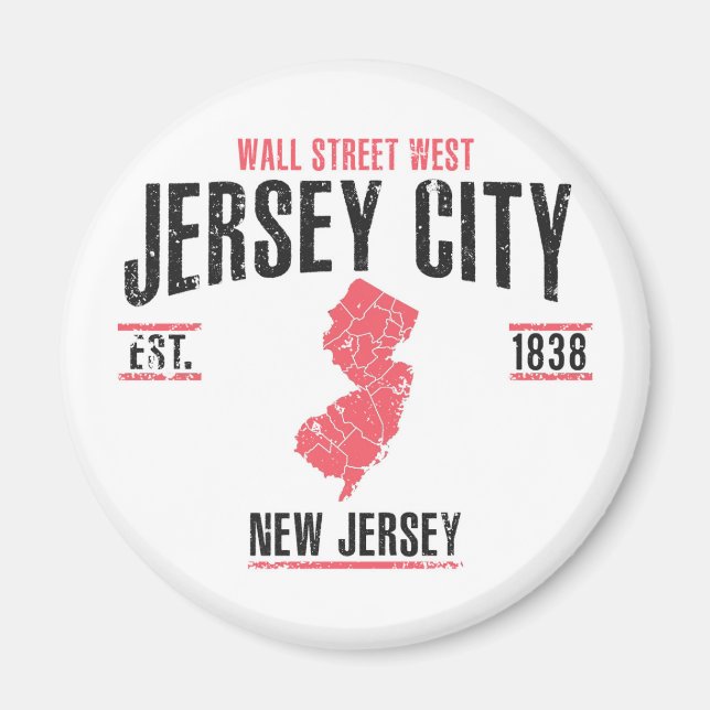 Jersey City Magnet (Front)