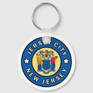 Jersey City New Jersey Key Ring