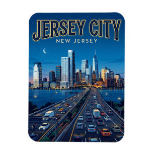 Jersey City New Jersey Magnet