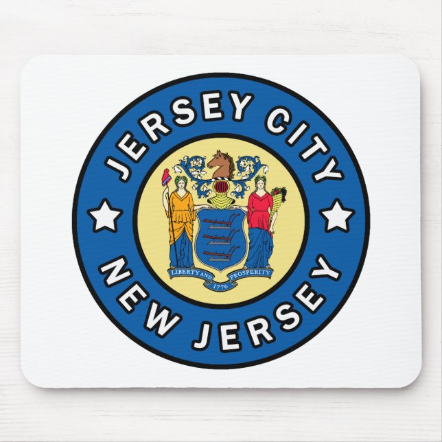 Jersey City New Jersey Mouse Pad (Front)