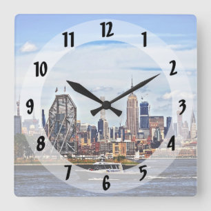 Jersey City NJ - Police Boat By Colgate Clock