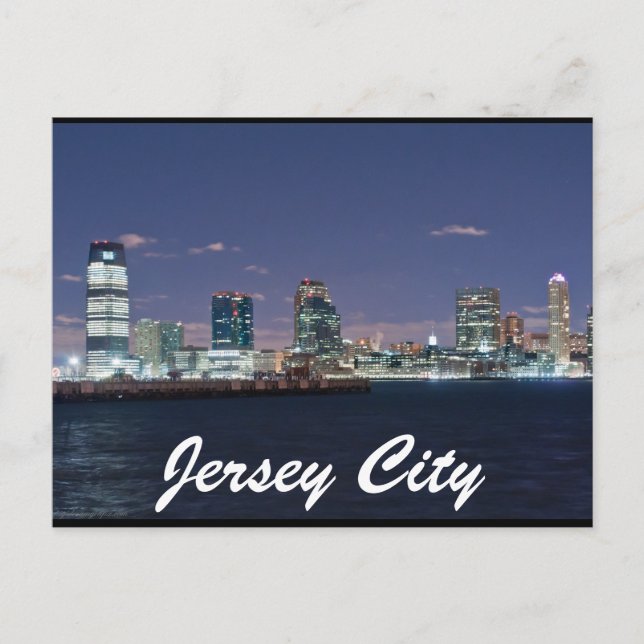 Jersey City Postcard (Front)