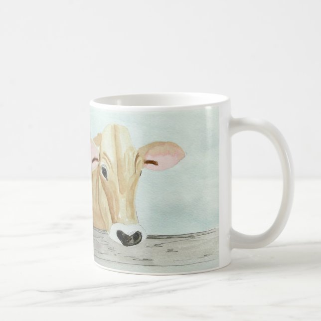 Jersey Cow and "Need Cream?' Coffee Mug (Right)