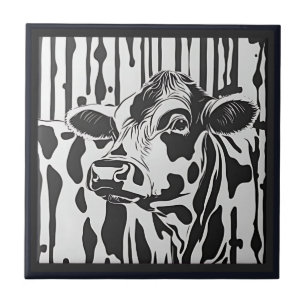 Jersey Cow Ceramic Tile