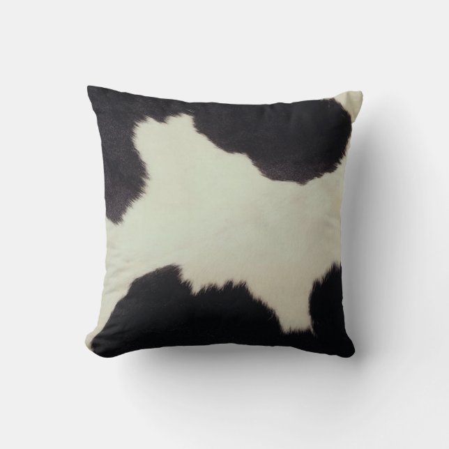 Jersey Cow Hide Cushion (Front)
