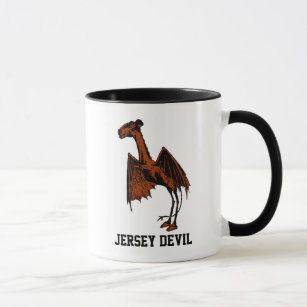 Jersey Devil Creature Cryptid Customisable Text Mu Mug