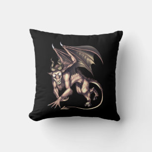 Jersey Devil Cryptid Creature Cushion