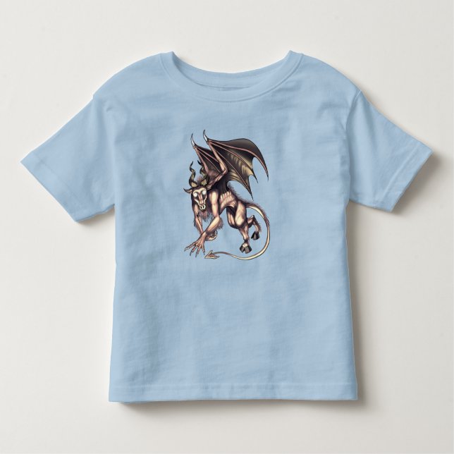 Jersey Devil Cryptid Creature Toddler T-Shirt (Front)