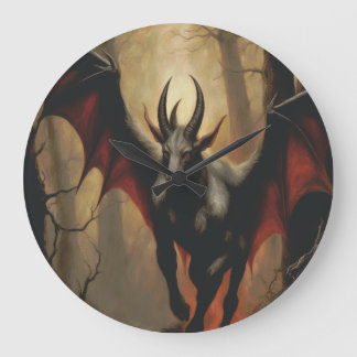 Jersey Devil Renaissance Wall Clock