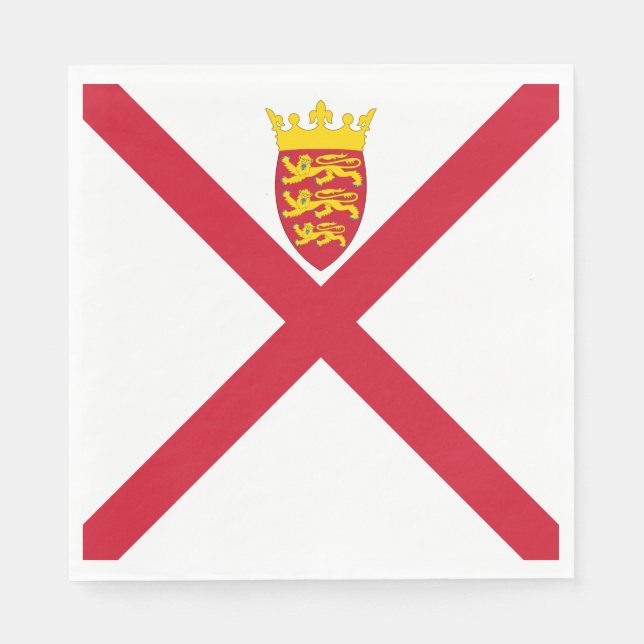 Jersey Flag Napkin (Front)