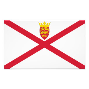 Jersey Flag Photo Print
