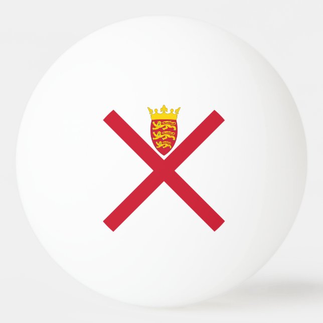 Jersey Flag Ping Pong Ball (Front)