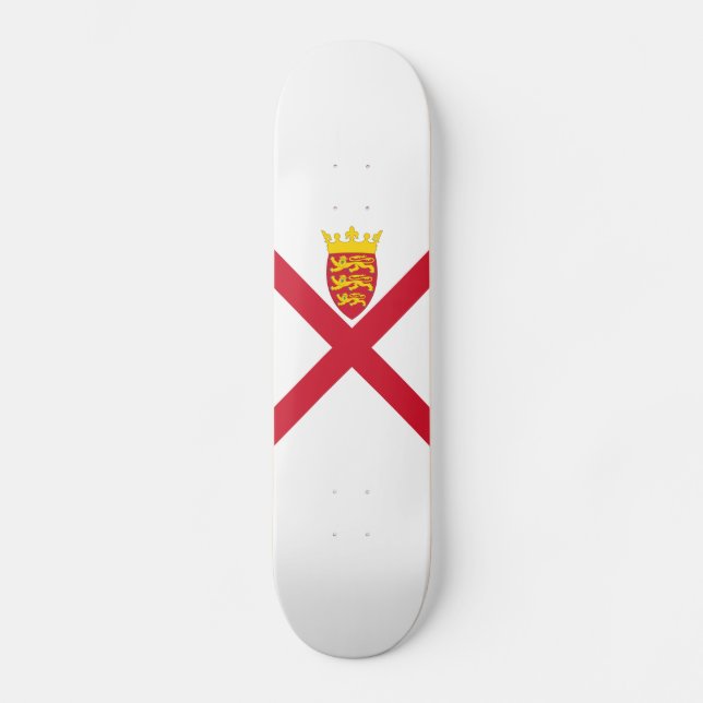 Jersey Flag Skateboard (Front)