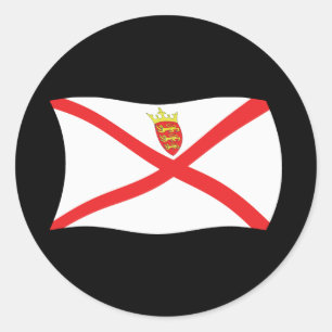 Jersey Flag Sticker