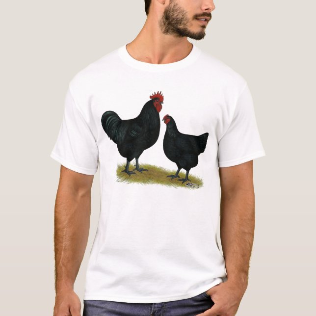 Jersey Giant Chickens T-Shirt (Front)