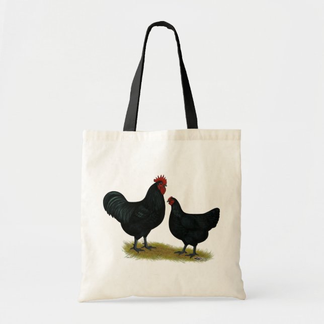 Jersey Giant Chickens Tote Bag (Front)