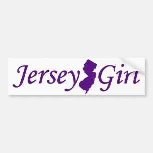 Jersey Girl Bumper Sticker