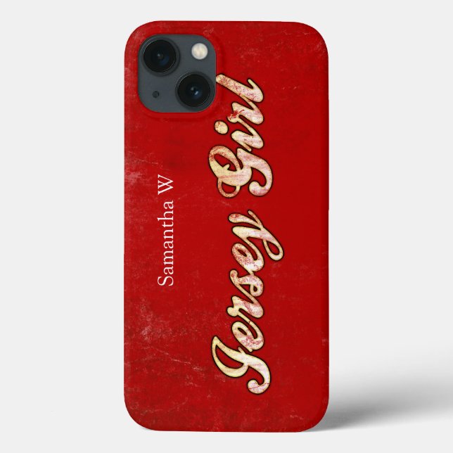 Jersey Girl Case-Mate iPhone Case (Back)