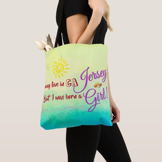 Jersey Girl Once & Always Tote Bag (Close Up)
