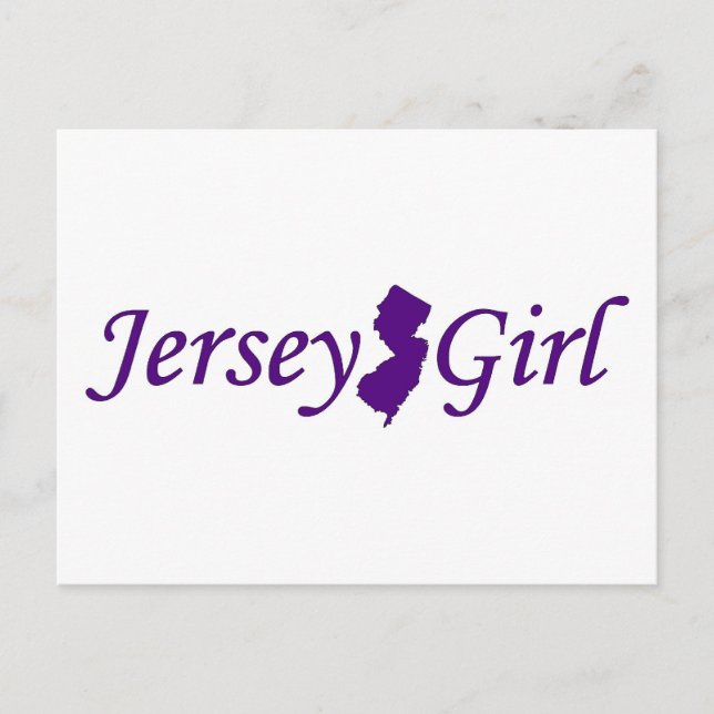 Jersey Girl Postcard (Front)