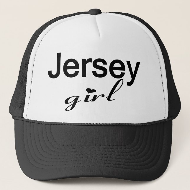 Jersey Girl Trucker Hat (Front)