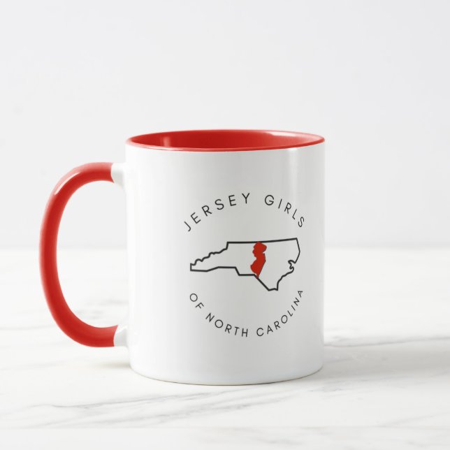 Jersey Girls of North Carolina Logo Mug (Left)