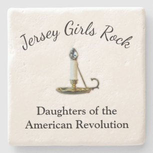 Jersey Girls Rock Stone Coaster