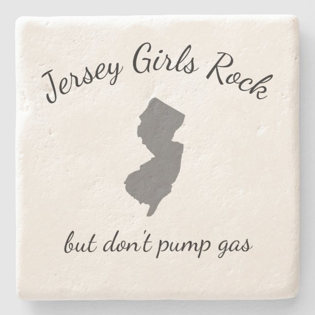 Jersey Girls Stone Coaster (Front)