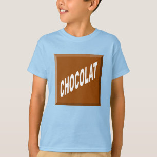 Jersey gray T-shirt kids Design CHOCOLAT