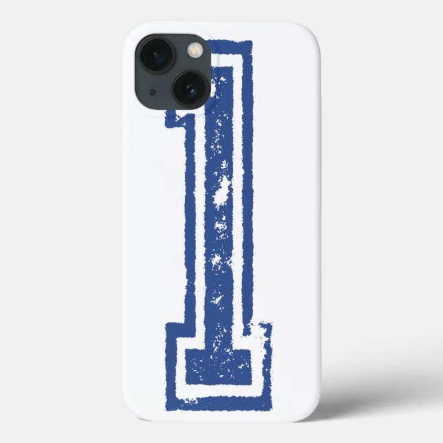 jersey number 1 Case-Mate iPhone case (Back)