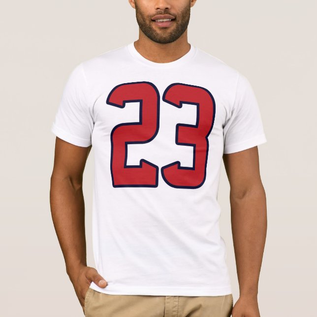 Jersey Number 23 T-Shirt (Front)